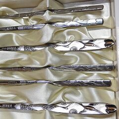 🔴山口市、韓国スプーン箸セット￥1500🔴ステンレス製未使用の画像