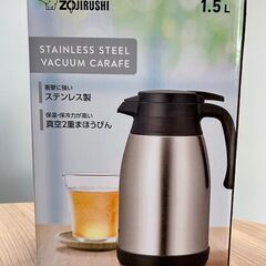 象印マホービン(ZOJIRUSHI) ステンレスポット 1.5L・新品の画像