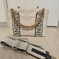 スナイデル ロゴバンブーバッグの画像