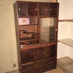 昭和家具　棚の画像