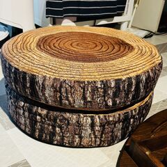 ニトリ 切り株型座椅子