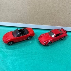 トミカ　ユーノスロードスター・ポルシェ