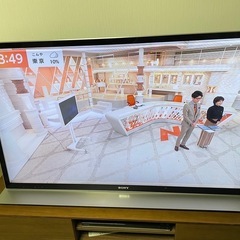 SONY 55インチ TV BRAVIA KDL-55HX850 サウンドバースタンド SU-B553S  セットの画像