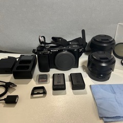 ソニーα6000 カメラとレンズセット