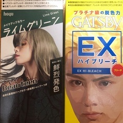 ギャツビーEX  ハイブリーチ ホーユー　メイクアップカラー　ラ...