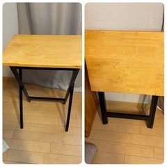 家具 折りたたみ小型テーブル