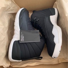 2016年NIKE JORDAN12 限定NYLON BLACK/GYM REDの画像