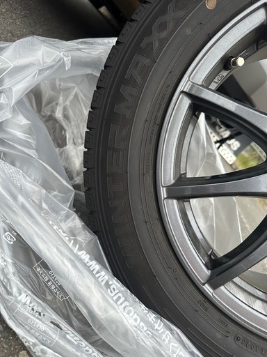 205/60R16 ダンロップ ウィンターマックス　ホイール付　４本