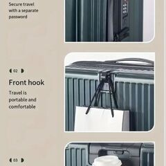 ハードシェルキャリーオンラゲッジの画像