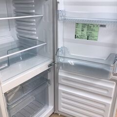 【961】冷蔵庫 2ドア 110L ツインバード 2020年製 HR-F911型の画像