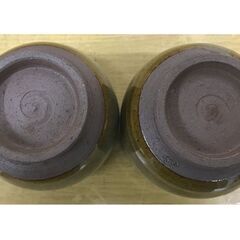 肥後 小代焼 湯呑 2点セットの画像
