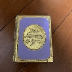 ブック型オルゴール　アクセサリー入れ　