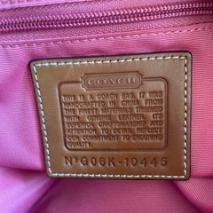 COACH シグネチャー トートバッグの画像