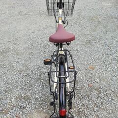 26インチシティサイクル 6段変速 ほぼ新品