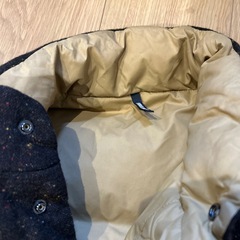 FIDELITYダウンベストこげ茶の画像