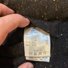 FIDELITYダウンベストこげ茶の画像