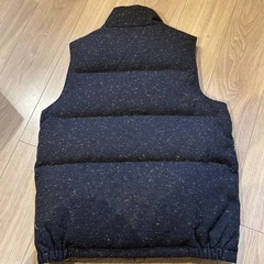 FIDELITYダウンベストこげ茶の画像