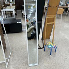 ★ジモティ割あり★  姿見 白 H149×D50×W22 クリー...