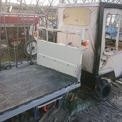 決まりました。ミニ 運搬車 中折れ&荷台アップ