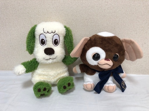 ワンワン\u0026 グレムリンぬいぐるみ2個セット