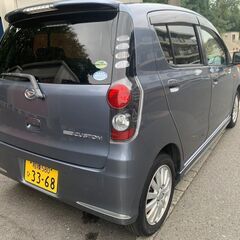 乗って帰れます：総額13万円：車検R7年10月18日まで：平成19年12月：ダイハツ：ミラカスタム　4WD：AT：9万キロ台：下取り可能の画像
