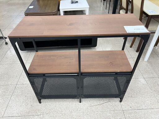 ★ジモティ割あり★ IKEA シェルフ ブラウン H94.5×D36.5×W100 クリーニング済み TJ9431