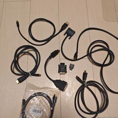 hdmi、DVI、DP等の変換ケーブル