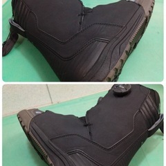 ● 1)  K2 BOUNDARY ケーツー スノーボードブーツ メンズ  ブラック 26.5cm 中古 美品 ③の画像