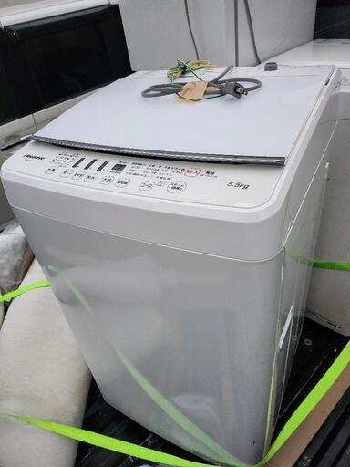 Hisense　5.5kg風乾燥付き洗濯機　2019配達可能