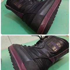 ● 4)  WINTER FIELDE ウィンターフィールド ジュニア 子供  スノーボードブーツ   23cm 中古 ③の画像