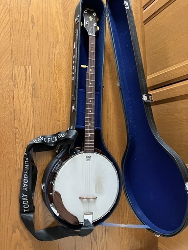 バンジョー（ケース付き）