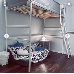 IKEA VITVAL ヴィトヴァル ロフトベッドの画像