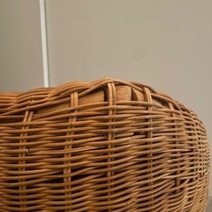 【11/10まで】【あげます】ラタンチェア　椅子　ガーデンチェアの画像