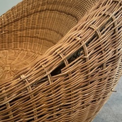 【11/10まで】【あげます】ラタンチェア　椅子　ガーデンチェアの画像