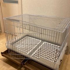 うさぎカンタンおそうじケージワイドB