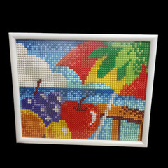 (中古)ダイヤモンドアート 完成品‐2