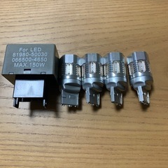 LEDウインカーアンバーバルブリレーセット