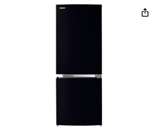 東芝 冷蔵庫 幅47.9㎝ 153L セミマットブラック