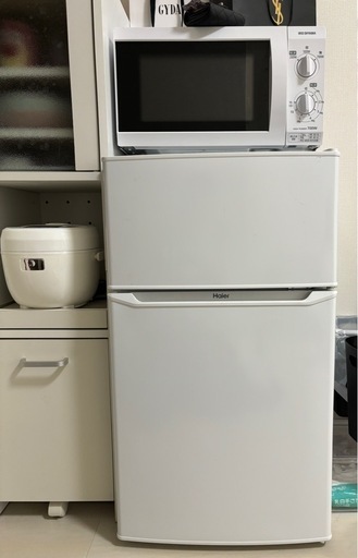 電子レンジ 受け渡し者決定