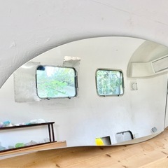 鏡 美容室 180cm大型 壁掛け 什器 店舗の画像