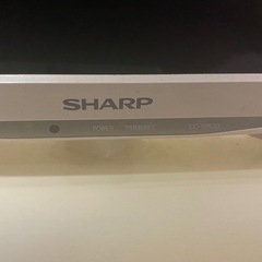 【美品】SHARP テレビ　モニターの画像
