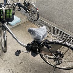 地域限定送料無料　アシスタ　ロイヤル　12,8AH　シルバー　神戸　電動自転車 地域限定送料無料 パナソニック ビビ DX 8,9AH 新基準 子供乗せ