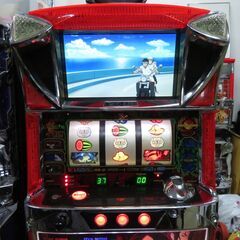 パチスロ実機 BLOOD＋ ブラッドプラス コイン不要機付き スロット機 クレカ決済可能|江別市のリサイクルショップドロップの画像