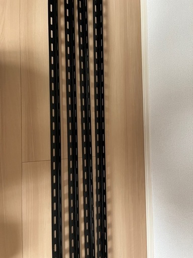 カラーアングルL型支柱用1500mm×4本