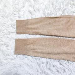 アンタイトル 美品 着回し力抜群 Vネック長袖ニットセーター ウール混 茶色 2 M レディースの画像