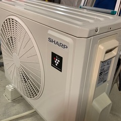 シャーププラズマクラスターエアコン2021年製の画像