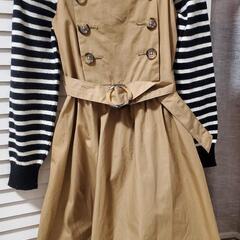 GU ベルト付き(取り外し可能) ワンピース 130 の画像