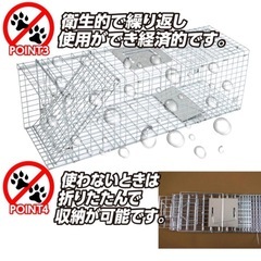 動物捕獲機貸します『1ヶ月』脱走ペットの保護！
