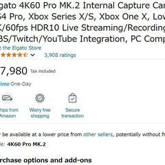 Elgato 4K60 Pro MK.2 Internal Ca...
