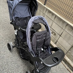 ✨️美品✨️KATOJI 2人乗りベビーカー 折りたたみ